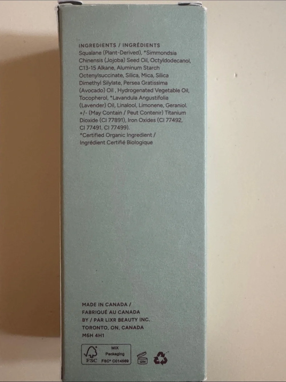 LIXR Tinted Foundation - 2.5 Palm